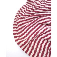Kumaş Parça Bordo Ekru Renklerde Ince Yumuşak Dökümlü Triko Örme Kumaş Hırkalık & Kazaklık 150X280CM