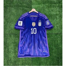 Legent Lady Arjantin 2022 Dünya Kupası Lionel Messi Deplasman Forması