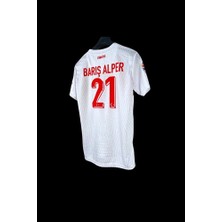 Legent Lady Türkiye Euro 2024 Barış Alper 21 Numara Beyaz Deplasman Forması
