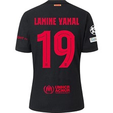 Legent Lady Lamine Yamal 19 Fc. B.a.r.c.e.l.o.n.a 2024/25 Yeni Sezon Deplasman Forması (Black)