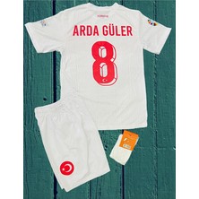 Legent Lady Türkiye Çocuk Beyaz Arda Euro 2024 Forması 8 Numara