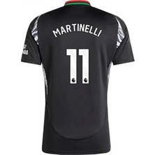 Legent Lady A.r.s.e.n.a.l 2024/25 Yeni Sezon Gabriel Martinelli Deplasman Forması (Black)