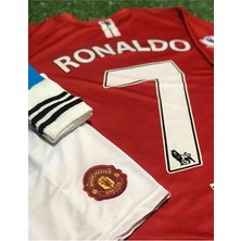 Legent Lady Cristiano Ronaldo Manchester United Moskova 2008 Sezonu Çocuk Forması 4'lü Set (Red)