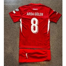 Legent Lady Türkiye Milli Takım /.arda.güler Kırmızı Iç Saha Çocuk Forması 4'lü Set