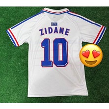 Legent Lady Zidan Fransa Beyaz Retro Forma 10-