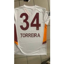 Legent Lady G̸a̸l̸a̸t̸a̸s̸a̸r̸a̸y̸ ̸ 25/ Toreira 34 Beş Yıldızlı Deplasman Beyaz Taraftar Forması