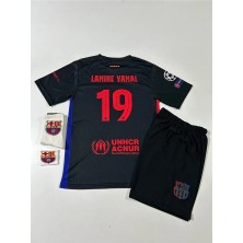 Legent Lady F.c B.a.r.c.e.l.o.n.a 2024/25 Yeni Sezon Lamine Yamal 19/ Deplasman Çocuk Forması (Armalı)