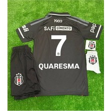Legent Lady Bêşiktâş,/ 25-26 Yeni Sezon Ricardo Quaresma //7 Çocuk Futbol Forması 4'lü Set - Alternatif Yakalı