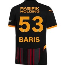 Legent Lady G̸a̸l̸a̸t̸a̸s̸a̸r̸a̸y̸ ̸ 24/25 Barış 53 Alternatif Siyah 5 Yıldızlı Taraftar Forması