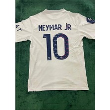 Legent Lady Lion Spor Neymar Jr 10 Numara Özel Tasarım Desenli Beyaz Forma 10 New 2025 Lion