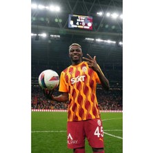 Legent Lady Galatâsâr.ây- 2025.2026 Sezon Maç Önü Yetişkin Futbol Antreman Forması Isimsiz