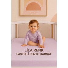 Brf Store Sidelyasell SUVAY%100 Pamuklu Bebek Lastikli Çarşaf - Penye Kumaş - Park Yatak | 60X120 | 70X110 | 7