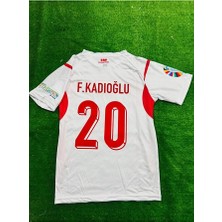 Legent Lady Türkiye 2026 Ferdi Kadıoğlu Deplasman Beyaz Milli Takım Yetişkin Forması