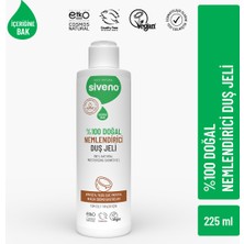 Siveno %100 Doğal Duş Jeli Nemlendirici Yenileyici Vegan 225 ml