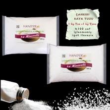 Brf Store Sidelyasell Hanzade Bitkisel 84 Mineralli Doğal Çankırı Kristal Kaya Tuzu 1 kg Toz (Öğütülmüş) + 1 K