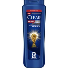 Brf Store Sidelyasell Clear Men Erkek Şampuan Cool Sport Menthol Kepeğe Karşı Etkili 600 ml
