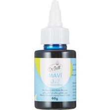 Brf Store Sidelyasell Dr.gusto Su Bazlı Likit Gıda Boyası 60 gr Mavi