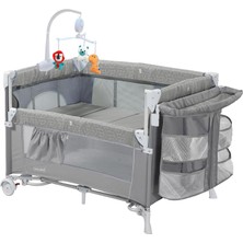 Brf Store Sidelyasell Holmer Maxi Comfort Coolstyle (Anne Yanı-Deluxe Kumaş) Premium Dönenceli Oyun Parkı/anne