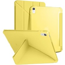 Brf Store Sidelyasell Undeplus iPad 11.nesil A16 11INÇ/10.NESIL 10.9inç ile Uyumlu Kılıf Kalem Bölmeli Trifold