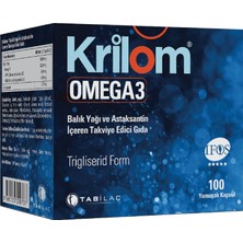 Brf Store Sidelyasell Krilom Omega 3 100 Kapsül Balık Yağı ve Astaksatin Ekstresi