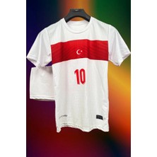 Legent Lady Türkiye Hakan Çalhanoğlu 2024 Beyaz Deplasman Çocuk Forması Forma Şort Çorap