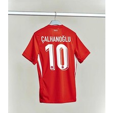 Legent Lady Türkiye Euro 2024 Futbol Şampiyonası Hakan Çalhanoğlu Iç Saha Forması (Red)