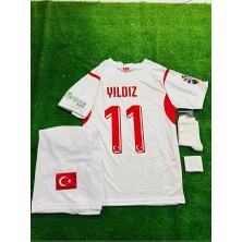 Legent Lady A Milli Takım 2026 Deplasman Beyaz # Kenan Yıldız # Çocuk Forması