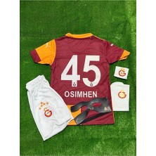 Legent Lady G̷a̷l̷a̷/t̷a̷s̷a̷/r̷a̷y̷ 5-Yıldızlı 2026/ O.'s'i'm'h'e'n/ Iç Saha Parçalı Yeni Sezon Çocuk Forması