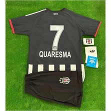 Legent Lady 25-26 Yeni Sezon Bêşiktâş, /quaresma //18 Çocuk Futbol Forması-Iç Saha