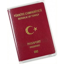 Brf Store Veltrolab Spelt Pvc Transparan Pasaport Kaplama Koruma Kılıfı Şeffaf