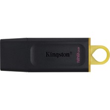 Brf Store Veltrolab Kingston Kingston Datatraveler Exodia 128GB USB Flash Bellek Usb3.2 Gen1 (Black + Yellow)