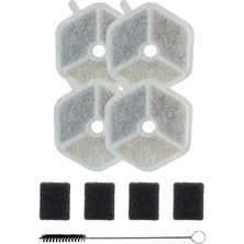 Brf Store Veltrolab Xenon Smart Kedi Su Pınarı Filtre Seti (X8657 Uyumlu) | 4+4 Karbon Sünger Filtre + Temizli