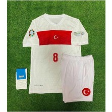 Legent Lady Türkiye/arda-G.üler 2024 Beyaz Deplasman Çocuk Forması Forma Şort Çorap