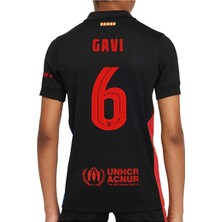 Legent Lady 2024/25 Barcelona #6 Gavi Deplasman Forması (Black)