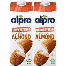 Brf Store Veltrolab Alpro Şekersiz Badem Bitki Bazlı Içecek 1 L 2li Paket
