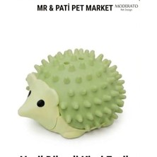 Kardelen Pet Mr & Pati Pet Market - %100 Doğal Catnip Topları & Yeşil Kirpi Kedi Oyuncak Seti