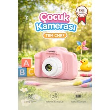 Brf Store Veltrolab Torima Dijital Fotoğraf Makineleri Çocuk Kamerası 1080P Hd Cmr7 Pembe