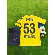 Legent Lady Fenerbahçe 2026 Sezonu Deplasman Sarı # Szymanskı # Çocuk Forması