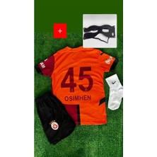 Legent Lady 2024/2025 Victor OSIMHEN45 Iç Saha Parçalı Çocuk Futbol Forması Maskeli Hediyeli