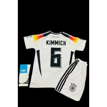 Legent Lady Euro 23/24 Almanya Çocuk Beyaz Forma Kımmıch (4 Lü Set)
