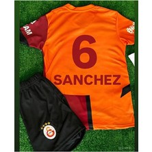 Legent Lady G/âla/tâsa/rây 5 Yıldızlı 2024/25 /davinson Sanchez/ 6 Iç Saha Çocuk Forması 4 Lü Set