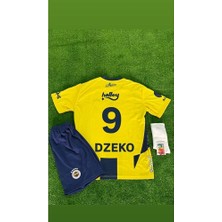 Legent Lady Fenerbahçe 2024/2025 Yeni Sezon Çocuk Dzeko Iç Saha Çubuklu Forma