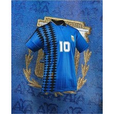 Legent Lady Messi Arjantin Mavi Retro Forması