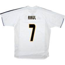Legent Lady R.madrid 03/04 Iç Saha #7 Raul Futbol Forması Retro Kısa Kollu