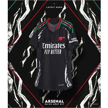 Legent Lady A.r.s.e.n.a.l 2024/25 Yeni Sezon Deplasman Siyah Forması Spor T-Shirt