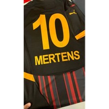 Legent Lady 2024/2025 Sezon Dries MERTENS10 Siyah Alternatif Yeni Sezon Futbol Forması