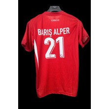 Legent Lady Türkiye Milli Takım Euro 2024 Barış Alper 21 Kırmızı Forma