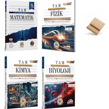 Karma Kitaplar 9. Sınıf Matematik Fizik Kimya ve Biyoloji 4lü Set Bilgi Sarmal Anlatım Modülleri + Telefon Standı