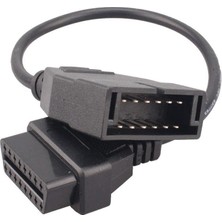 Brf Store Veltrolab Gm 12 Pin Obd2 Uzatma Kablosu Obd-Obd2 16 Pin Konnektör Adaptörü Arıza Tespit Cihazı Ara K