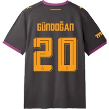 Legent Lady Gallatâsarây. 2027 Ilkay Gündoğan Alternatif Siyah Yeni Sezon Yetişkin Forması